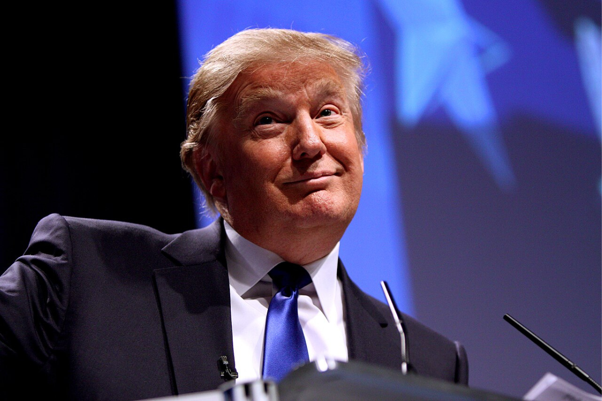 Watch Donald Trump Chase Down a Young Boy Before He Runs Off Stage in Viral Moment