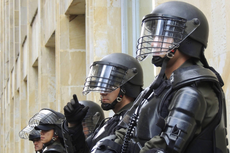 Riot police