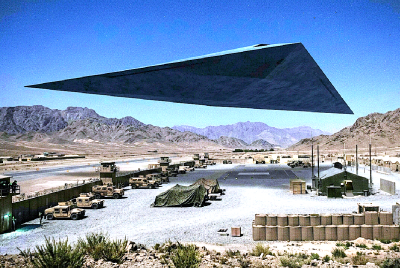 UAP triangle over Bagram