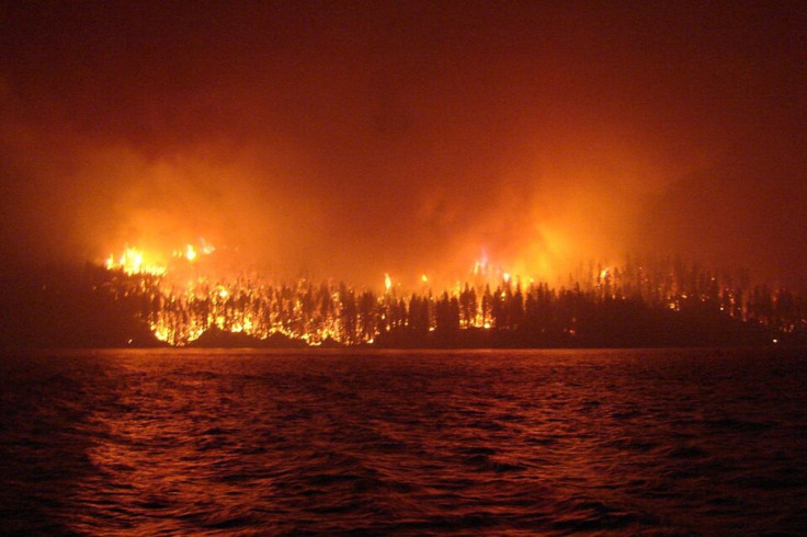 Archive image of a previous BC wildfire.