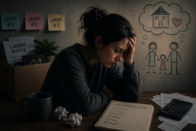 financial pressure of parenthood