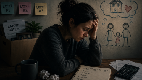 financial pressure of parenthood