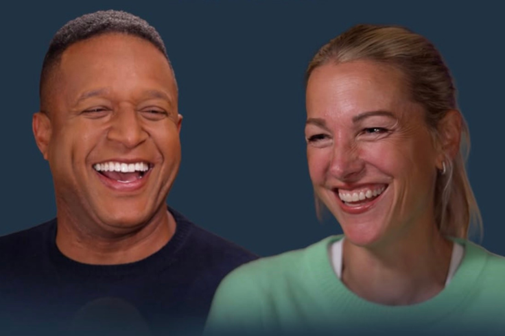 Craig Melvin and wife Lindsay Czarniak