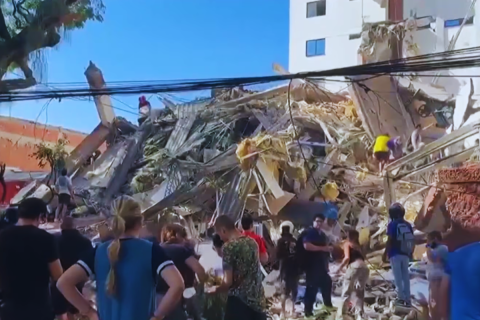 Colombia Earthquake Triggers Rescue Operation