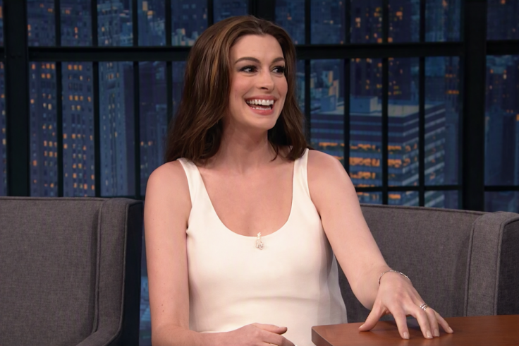 Pregnant Anne Hathaway sparked fake baby bump rumours