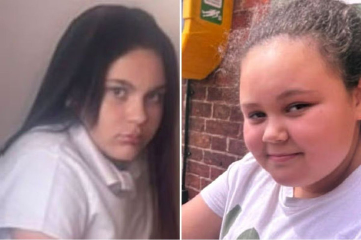 Angelica, 11, and Verity, 12,