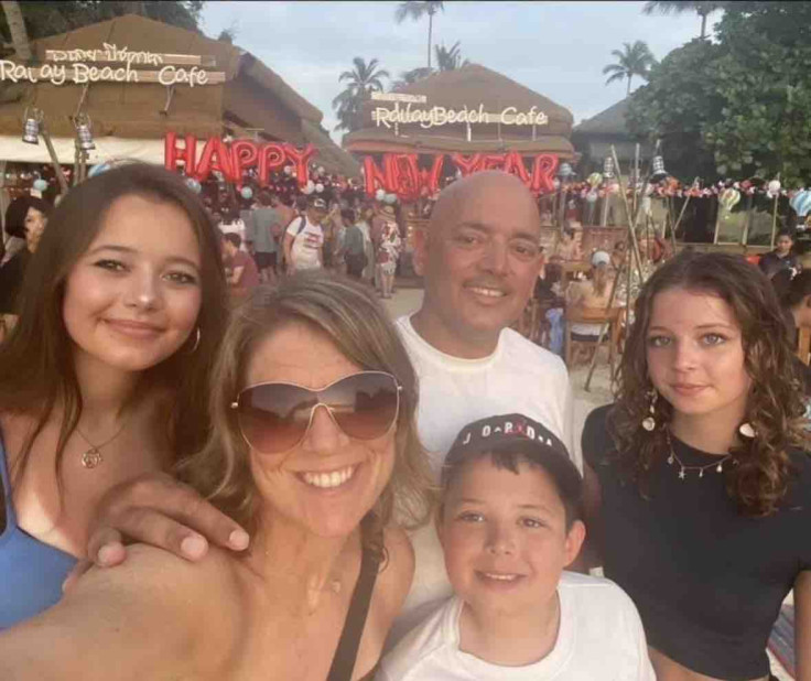 Abbie Lainton and Her Family