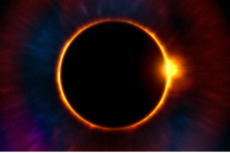Solar eclipse pictured as Britain prepares for temporary loss of