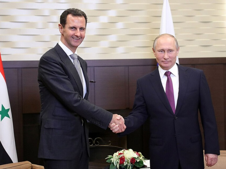 assad with putin