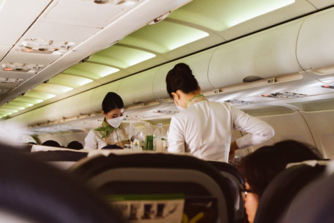 Cabin Crew Serve Laxative Prune Juice
