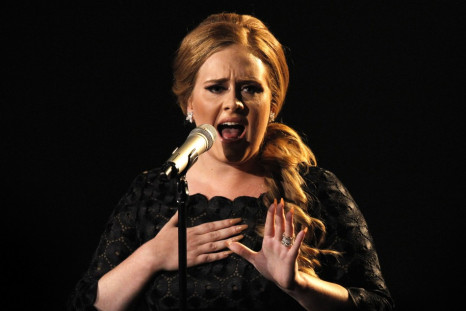 British singer Adele performs "Someone Like You" at the 2011 MTV Video Music Awards in Los Angeles