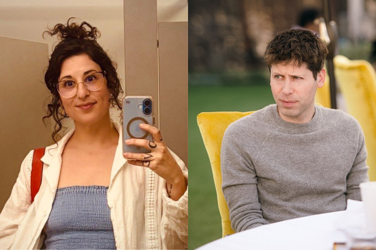 Annie Altman and Sam Altman