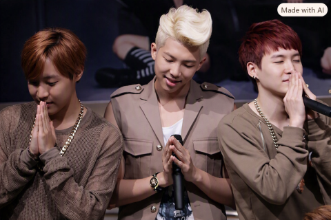 BTS' J-Hope and RM attend Chris Brown's concert