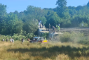 Train derailment in East Sussex