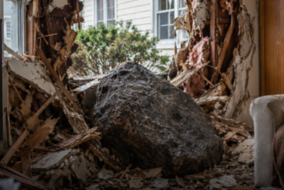Meteorite crashes through New Jersey house