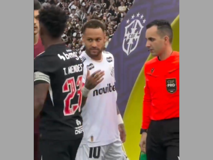 Neymar and Thiago Mendes