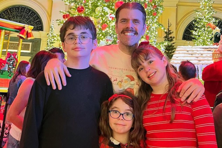 Perez Hilton with his children