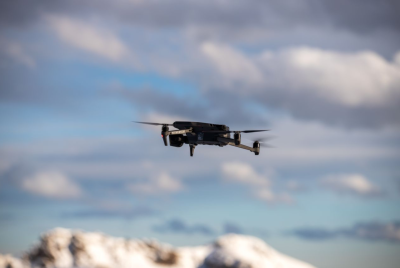 Drone in flight