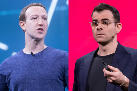 Mark Zuckerberg and Instagram chief Adam Mosseri Meta
