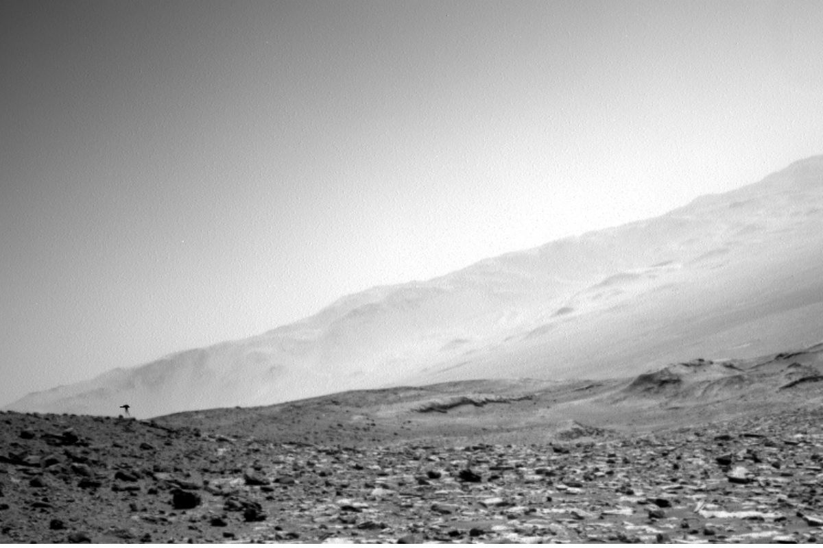 Social media users debate mysterious 'tripod-like object' in resurfaced Mars photo from NASA's Curiosity rover; sceptics call it a camera artefact