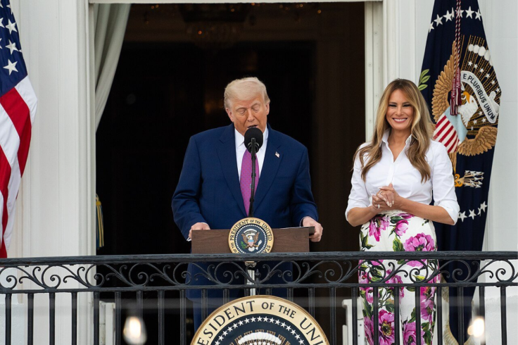 MELANIA APPEARS NATALIE VANISHES