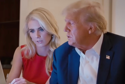 Donald Trump and Natalie Harp