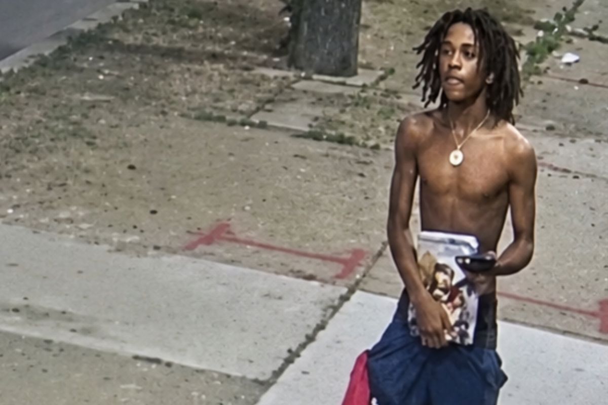 Footage Shows Shirtless 15-Year-Old Suspect Opening Fire at Detroit Store, Woman, 57, Killed, Niece Critical