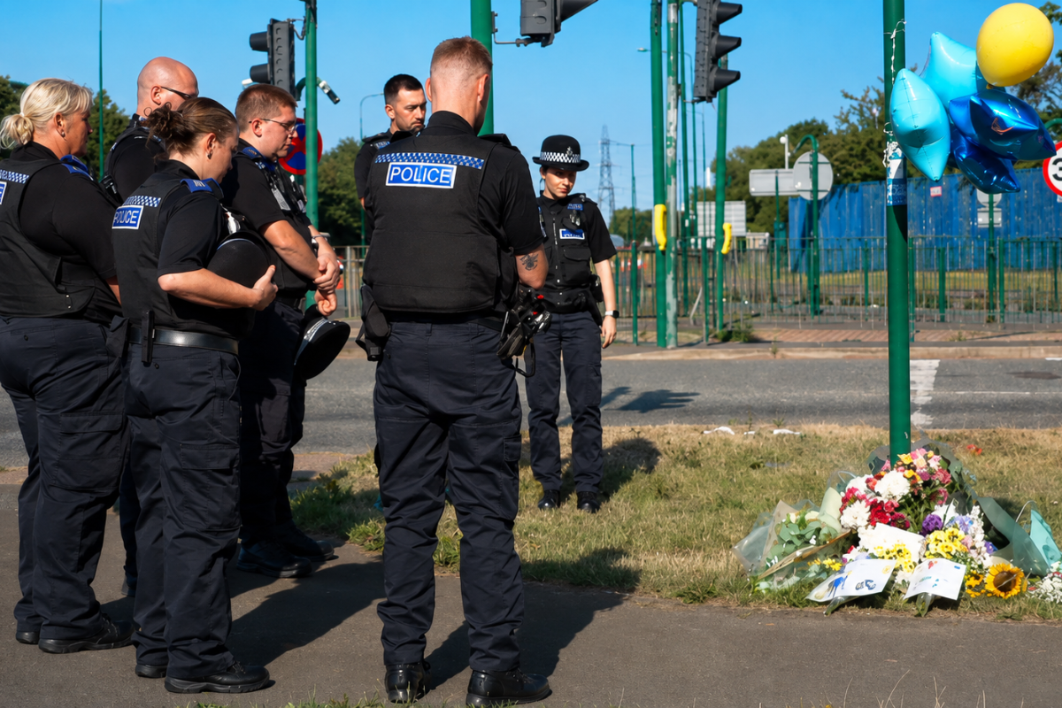 Police Computer Uk Two Brave Police Officers Among Seven Killed After Wrong-Way Car ...