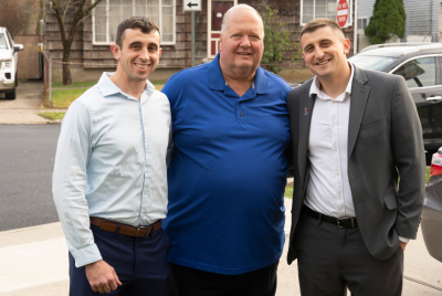 Nicholas D’Allara, Bill Spade, and John D’Allara