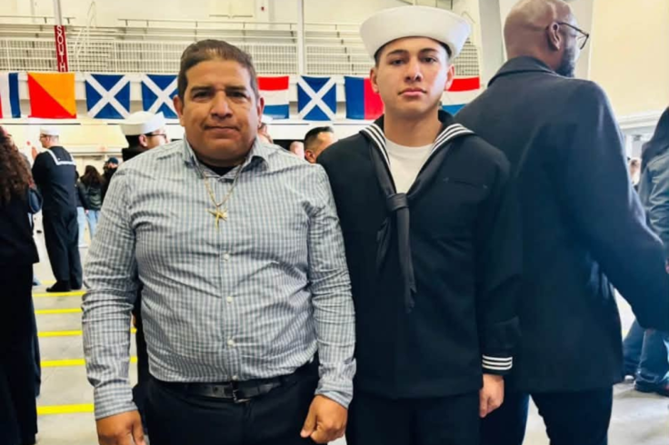 Father and son Aviles, Facebook post