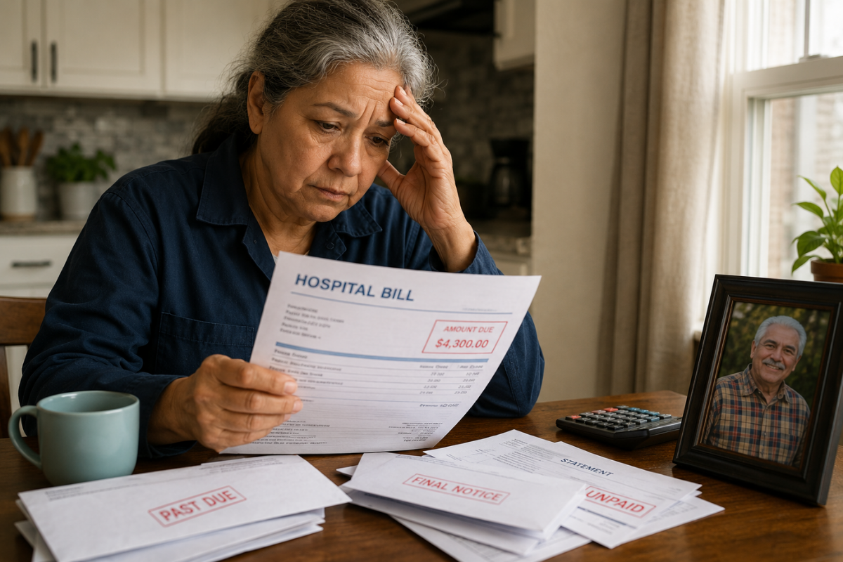68-Year-Old Widow Can't Retire as Dead Husband's Hospital Bills Keep Coming: 'It Just Doesn't Feel Right'