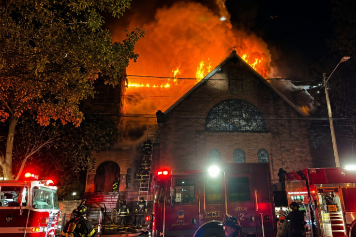 LaGrave Church Caught on Fire