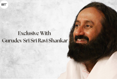 Gurudev sri sri ravi shankar, exclusive interview