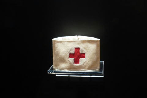 Ceuta Protest - Red Cross