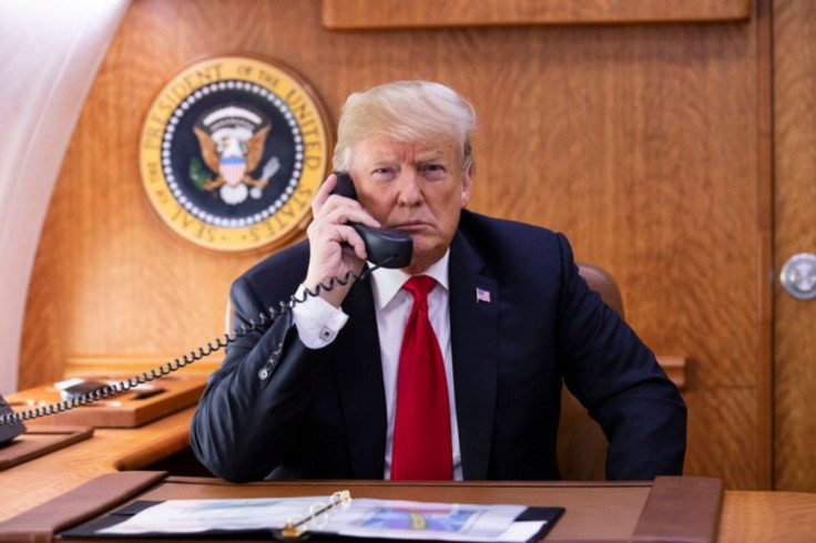 Donald Trump on the Phone