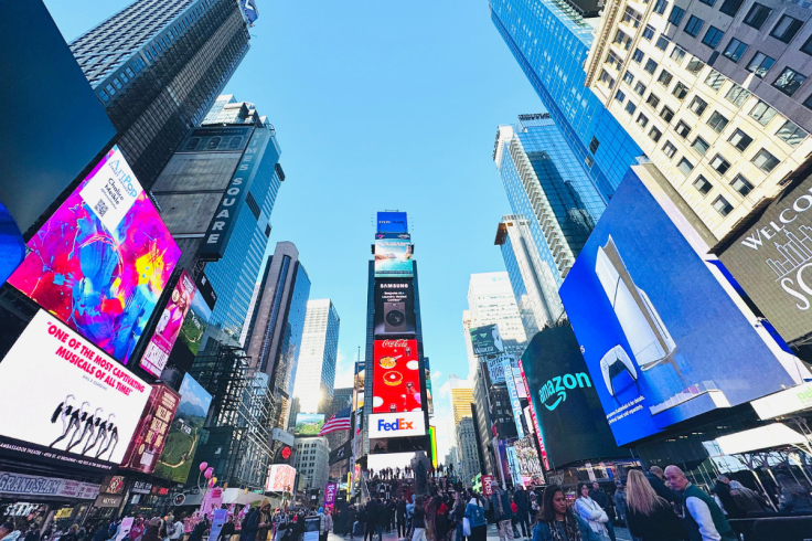 Times Square stabbing woman