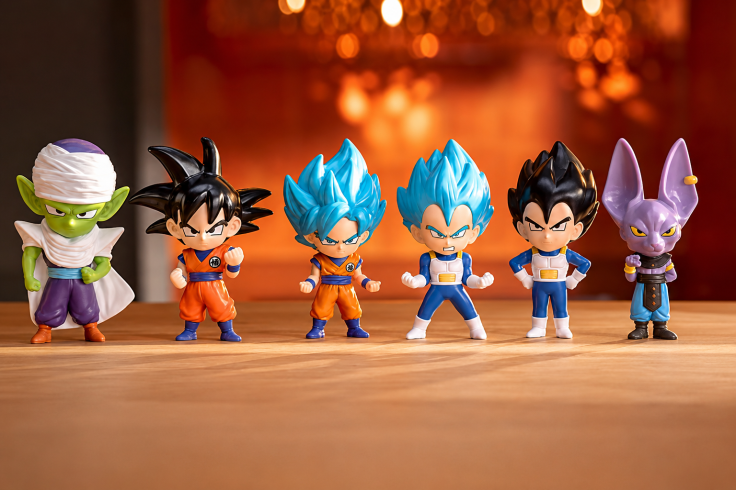 Burger King Dragon Ball Super menu collectible figurines