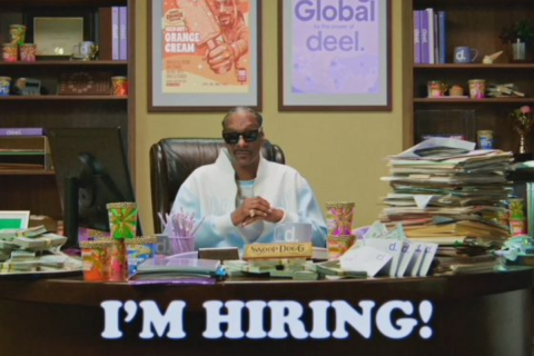 Snoop Dogg ice cream taster job