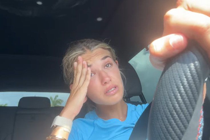 Kai Trump is emotional on first week of university move