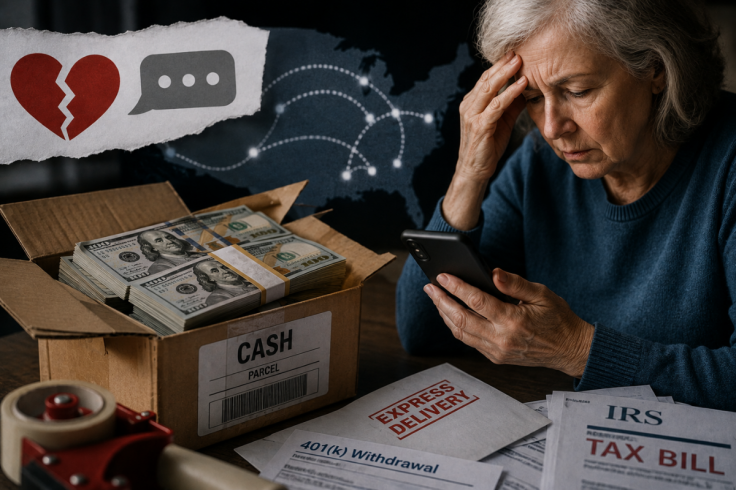 72-Year-Old to Mail US$220K Cash