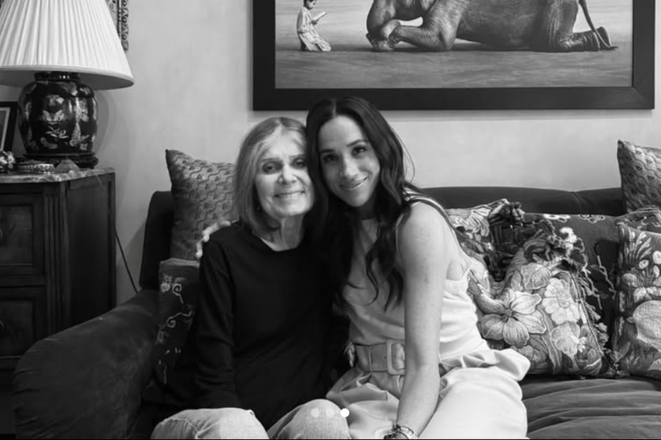 Meghan Markle and Gloria Steinem