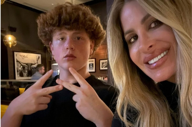 Kim Zolciak With Son Kroy ‘KJ’ Biermann Jr. Before Fulton