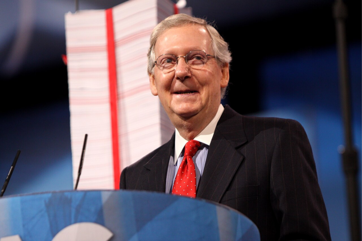 Mitch McConnell’s absence sparks questions over his Senate salary.