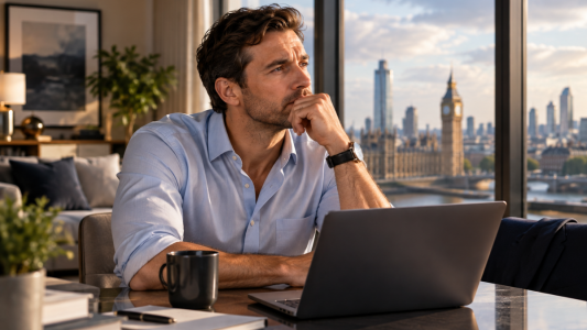 Professional Man Earning More