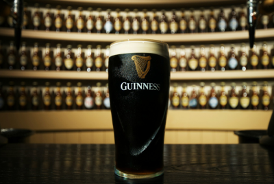 A glass of Guinness