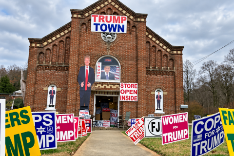 Trump Town USA in Boones Mill, Virginia