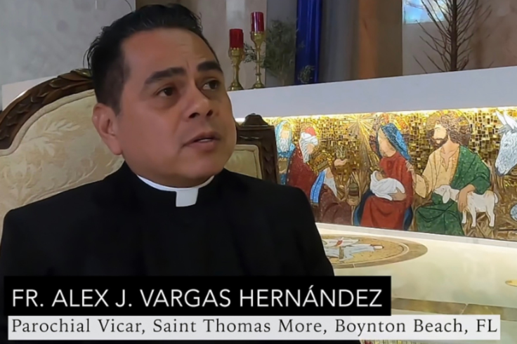 Rev. Alex Vargas of St. Thomas More Catholic Church