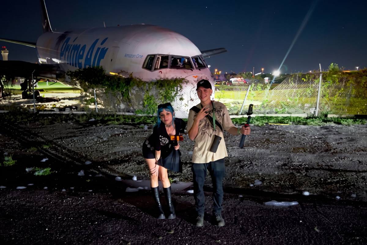 Kick Streamer Binx Faces Backlash After Posing With Amazon Cargo Plane Wreckage Hours After Five People Died