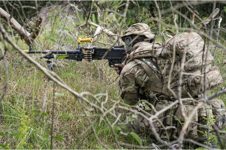UK Strategic Reserve veterans during military mobilisation exercise