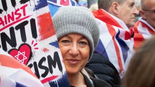 anti semitism protest in UK